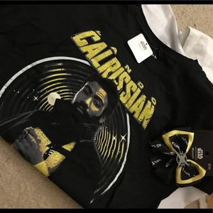 Star Wars Lando Calrissian Shirt And Hair Bow💛